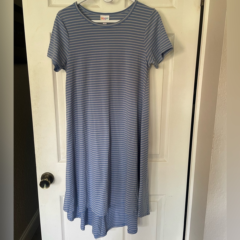 Striped LuLaRoe dress
